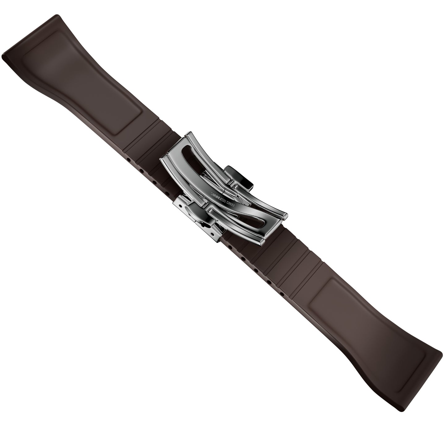 Brown rubber Strap