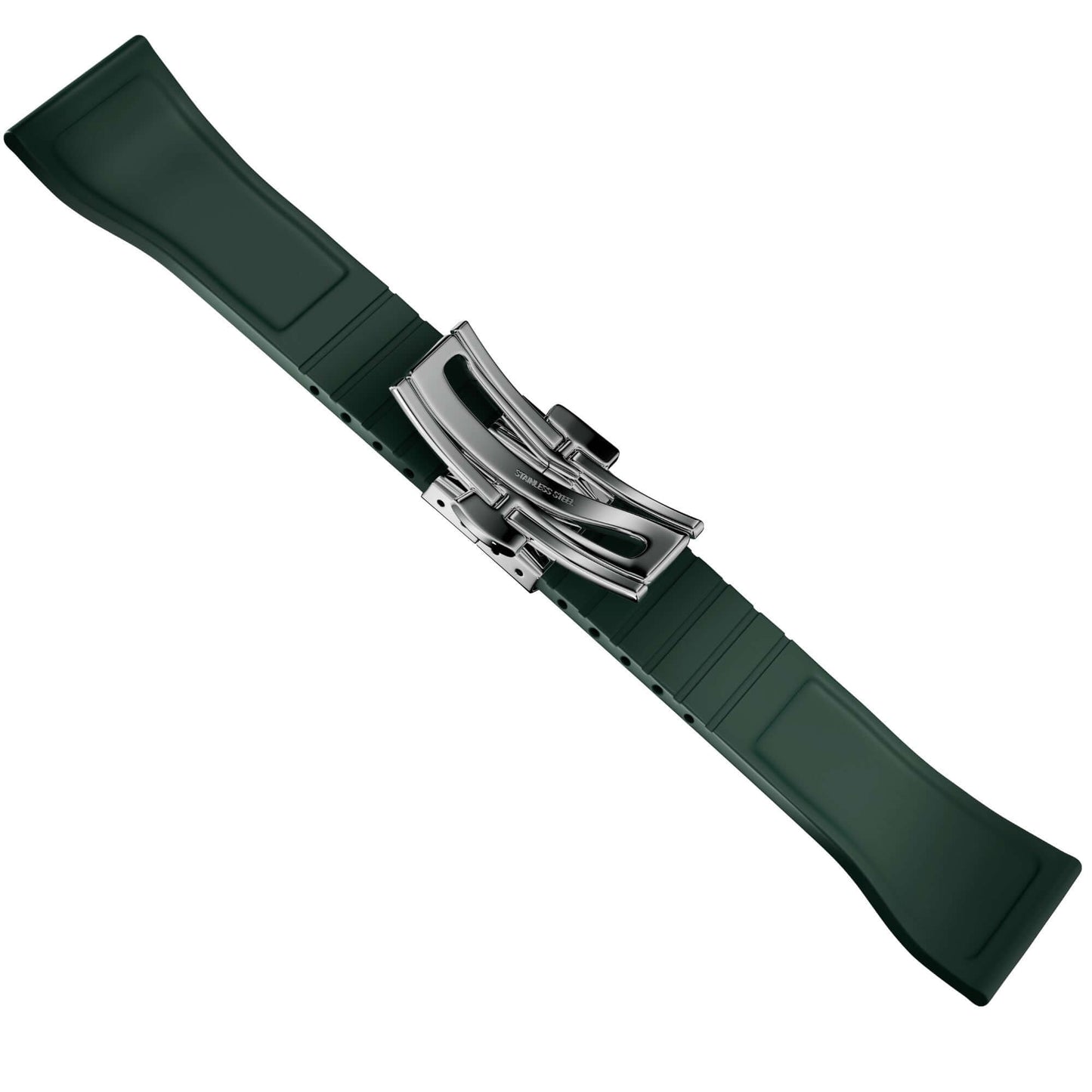 Green rubber Strap