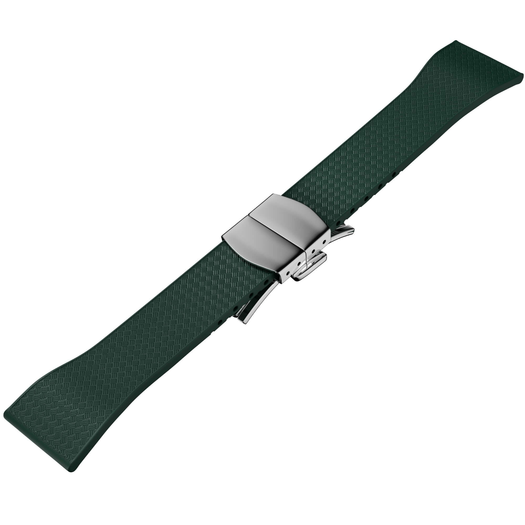 Green rubber Strap