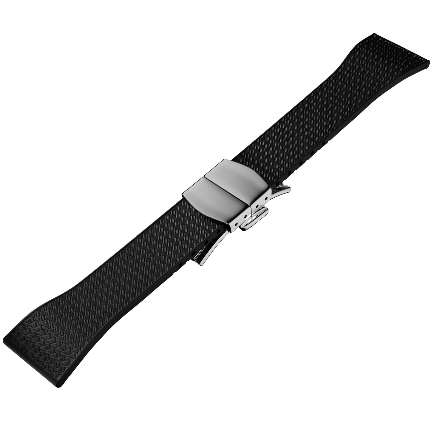 Black rubber Strap