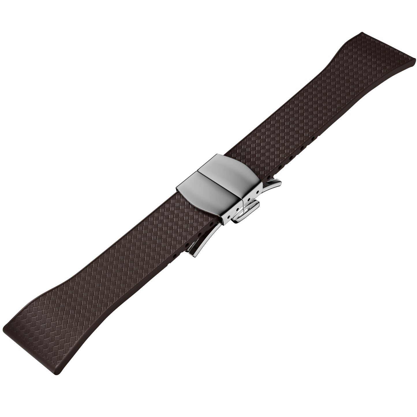 Brown rubber Strap