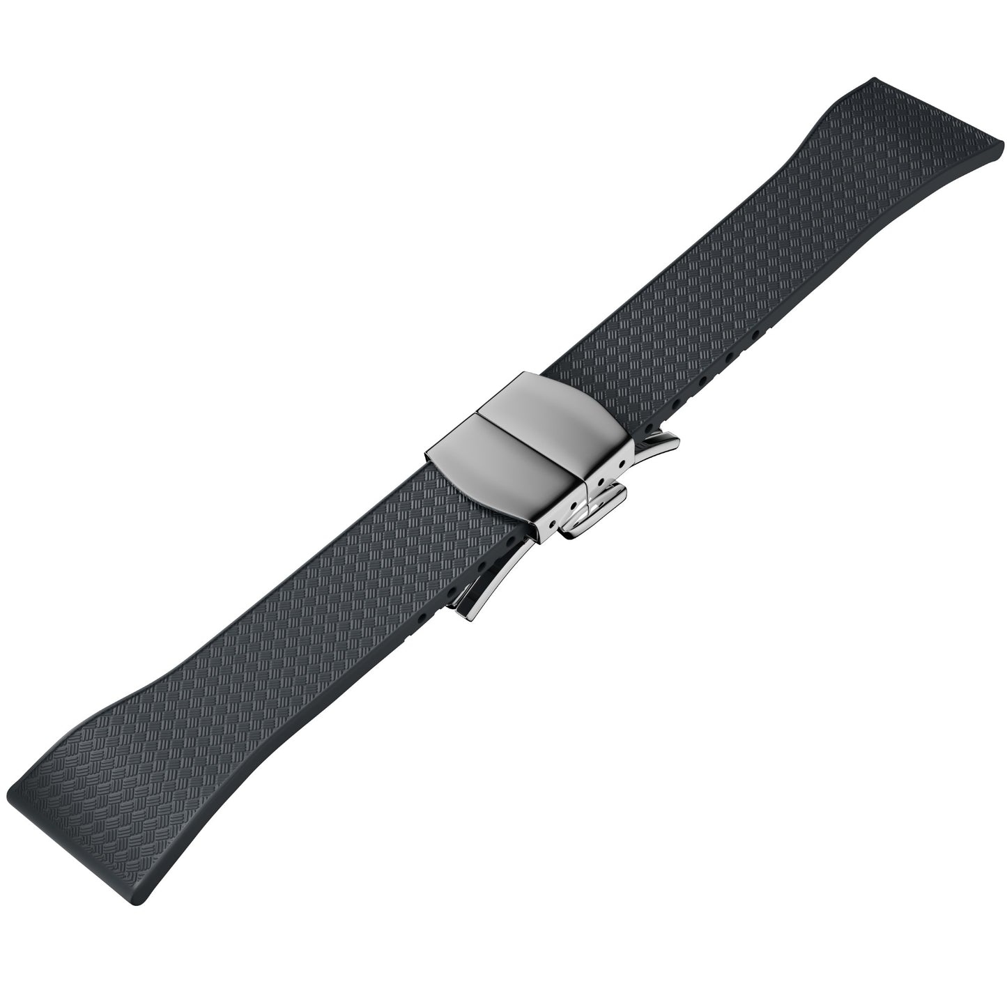 Grey rubber Strap
