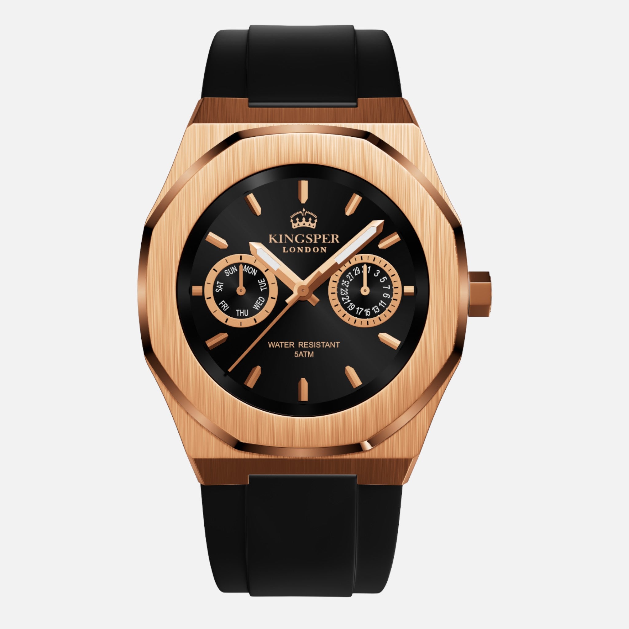 Valiant Rose Gold – Men's Watch – 42mm – 5ATM Water Resistant